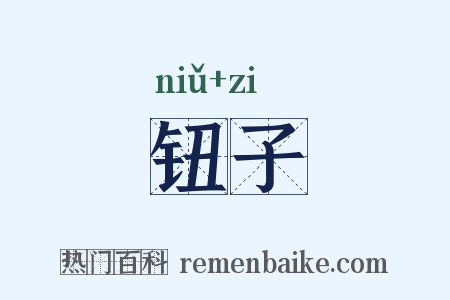 钮子是什么意思的图片